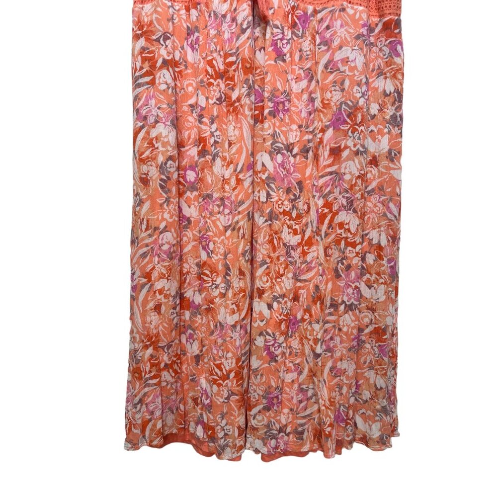 Torrid Orange Tiered Midi Sundress with Flutter Sleeves - Picture 9 of 16